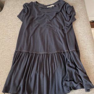 Moving sale! Gray peplum top - Size S